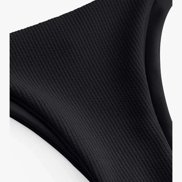 NWT Zaful Elegant Black Bikini Set - Picture 3 of 6